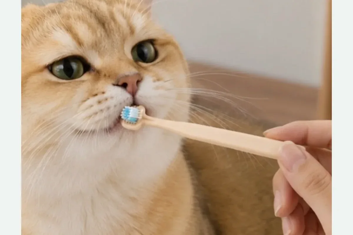 Cat Finger Brush vs Long-Handle Toothbrush