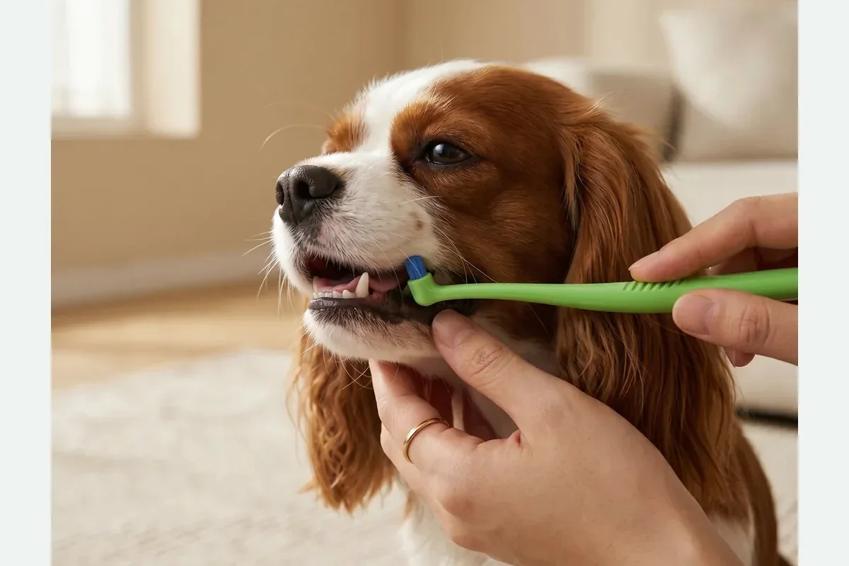 Senior Dog Teeth Brushing Guide