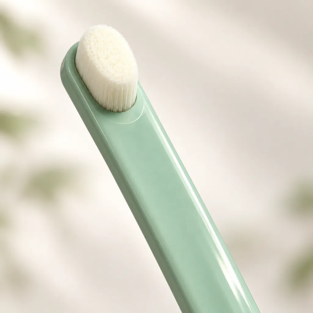 Soft-Bristle Pet Toothbrush with Flat Handle product detail