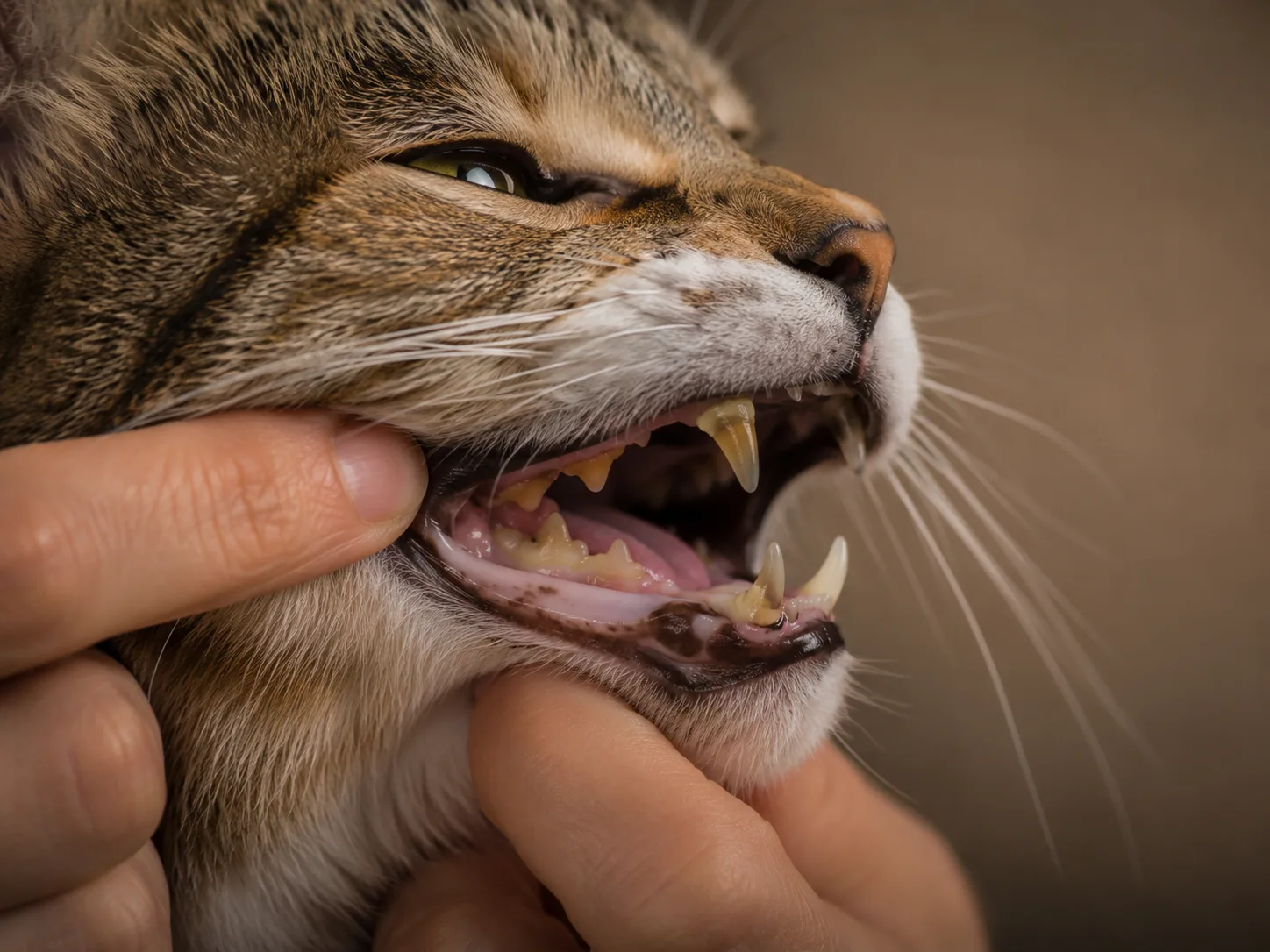 Cat moderate tartar education