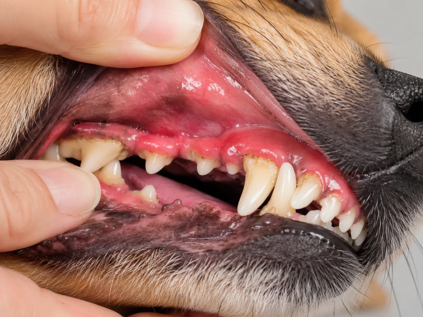Dog gum concern education